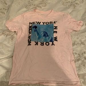 pink New York Tshirt